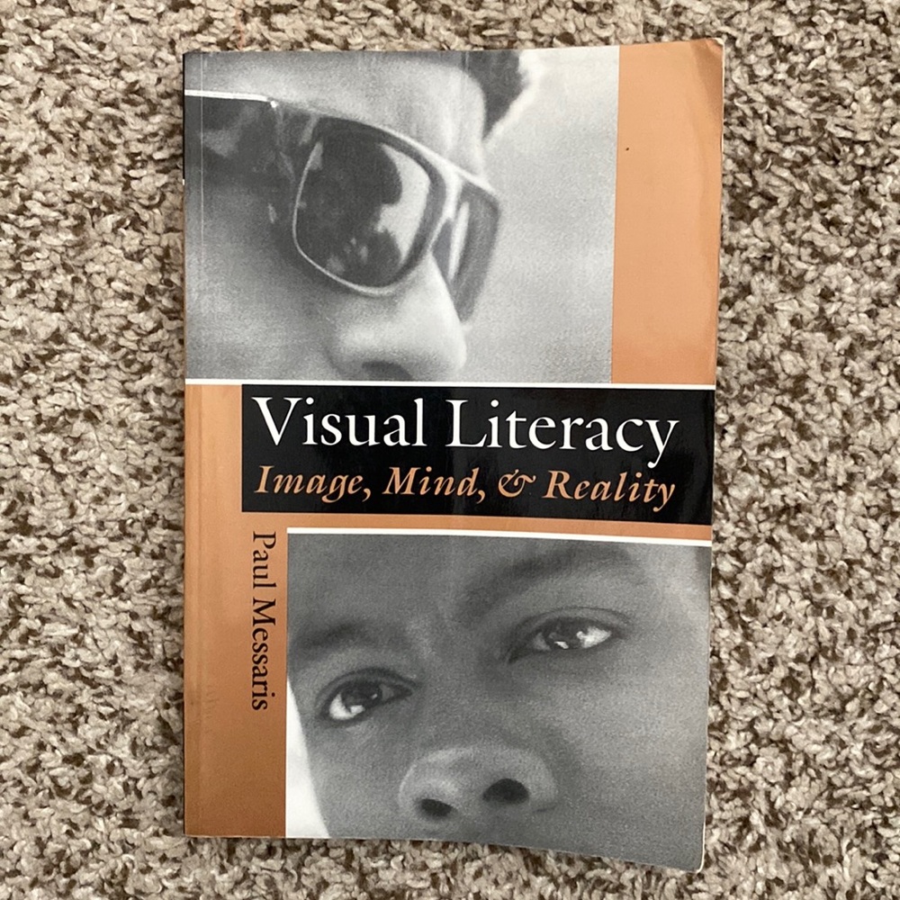 Visual Literacy Image, Mind, and Reality by Paul Messaris ©️ 1994 book
